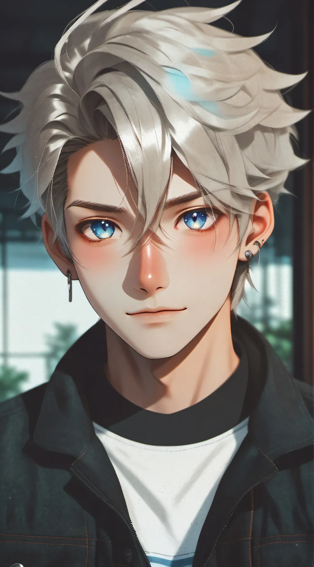 ai character: Max background