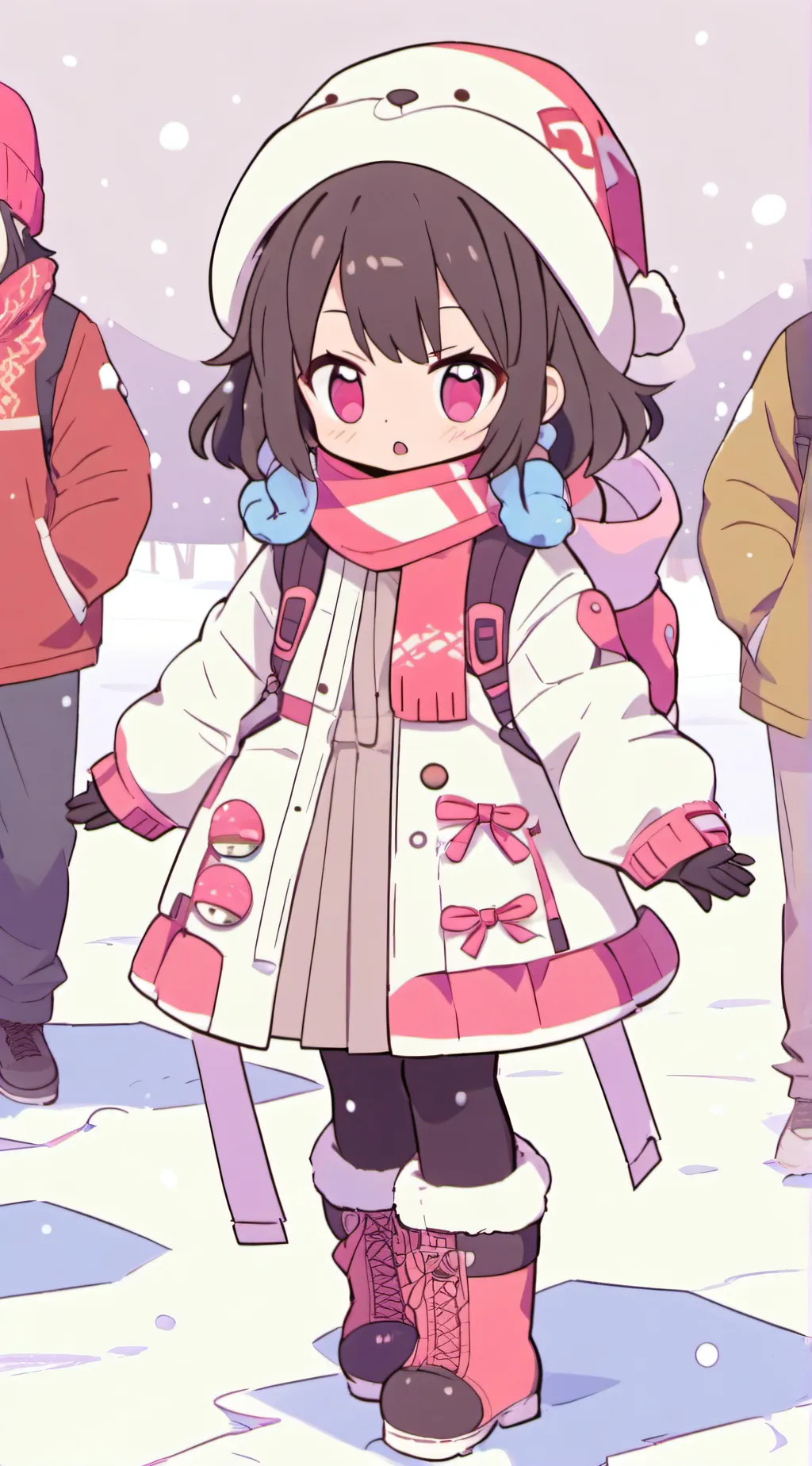 ai character: Chika Umoshi background