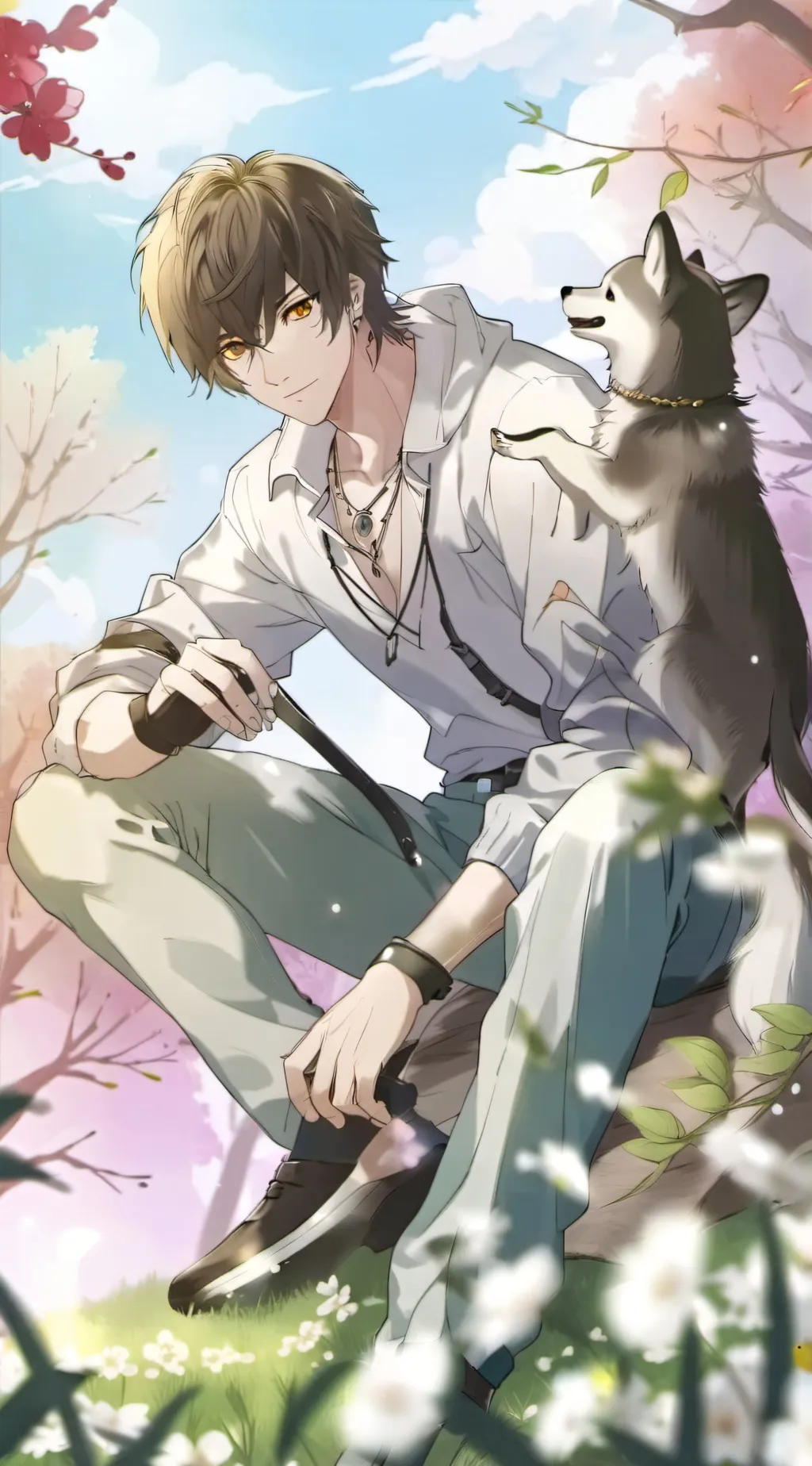 ai character: Carlos  background