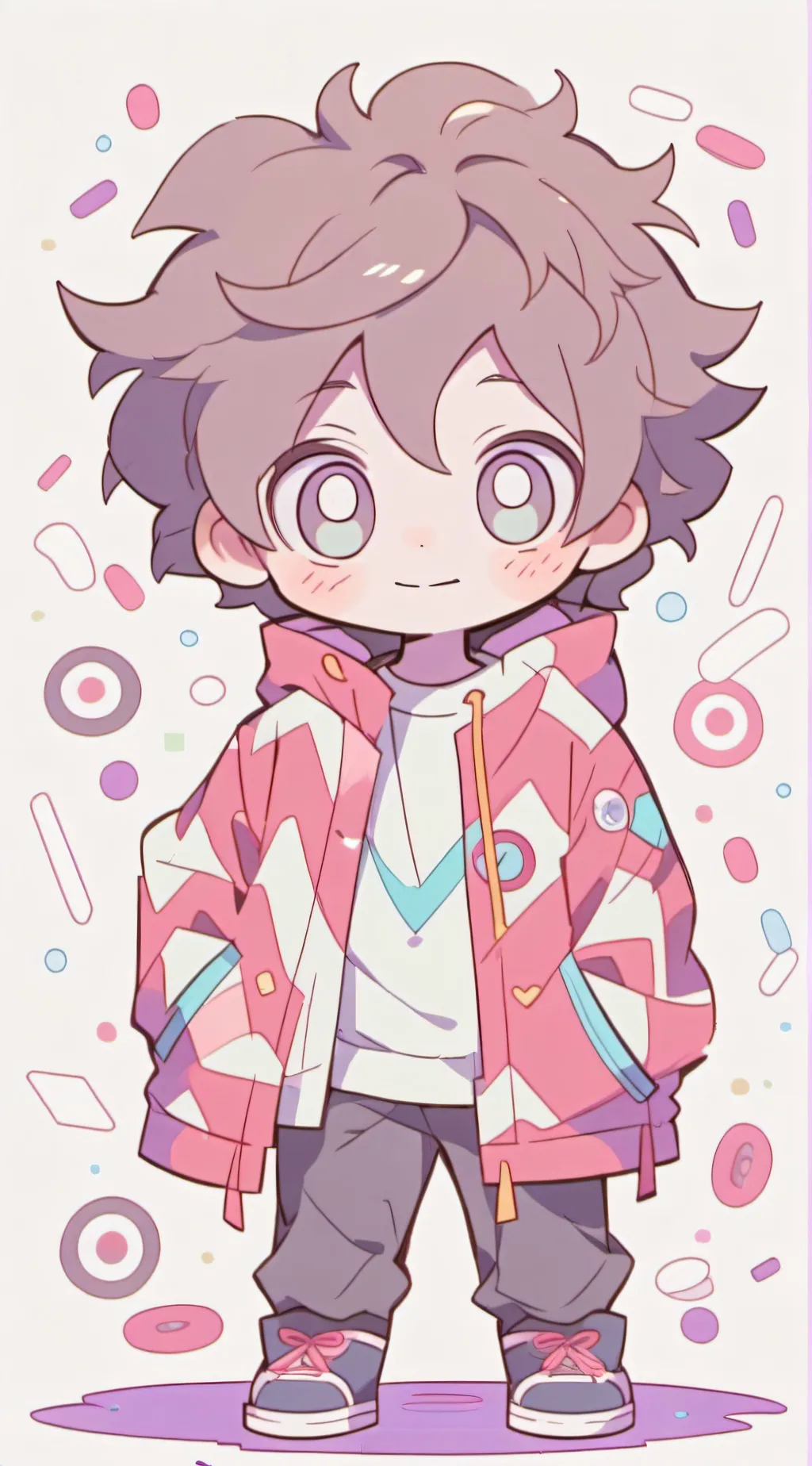 ai character: Drawing Carter background