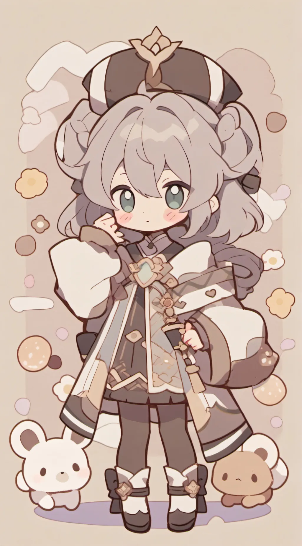 ai character: hashira  background