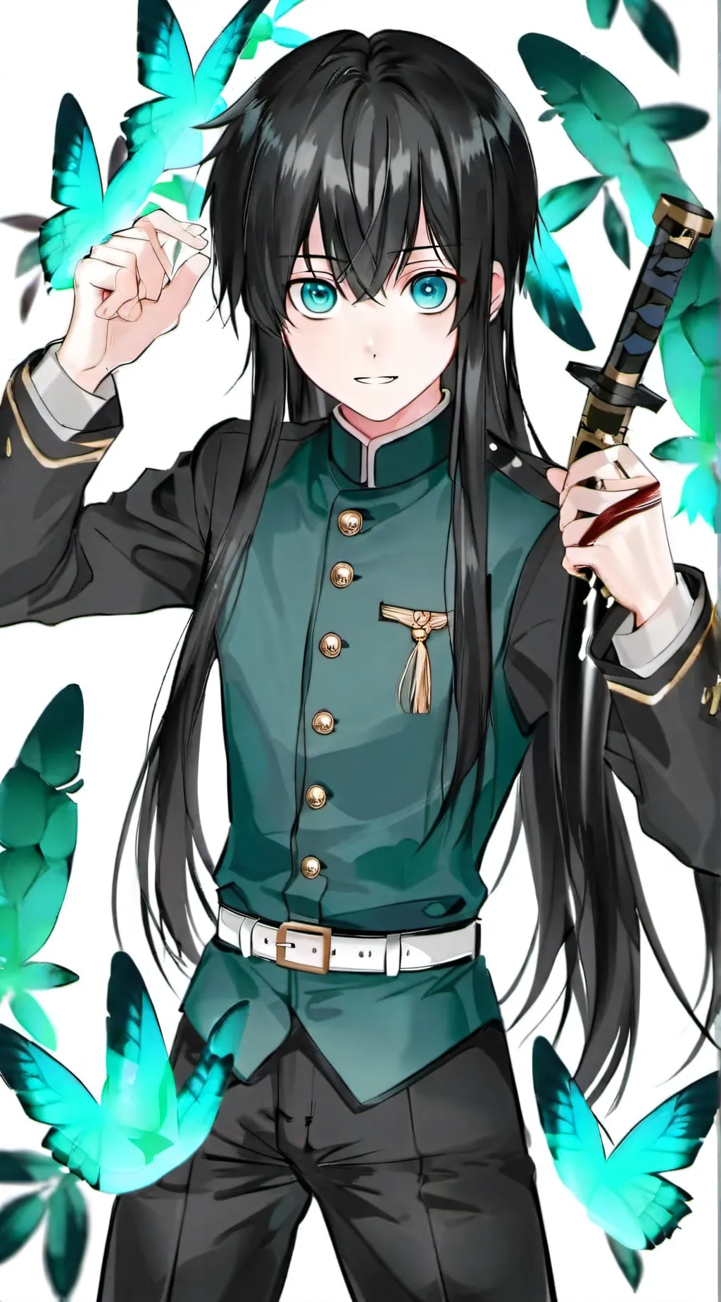 ai character: Muichiro Tokito background