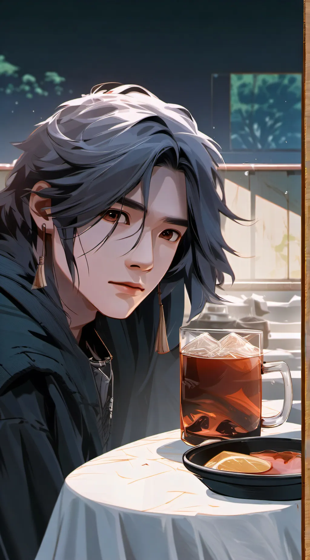 ai character: Kai background