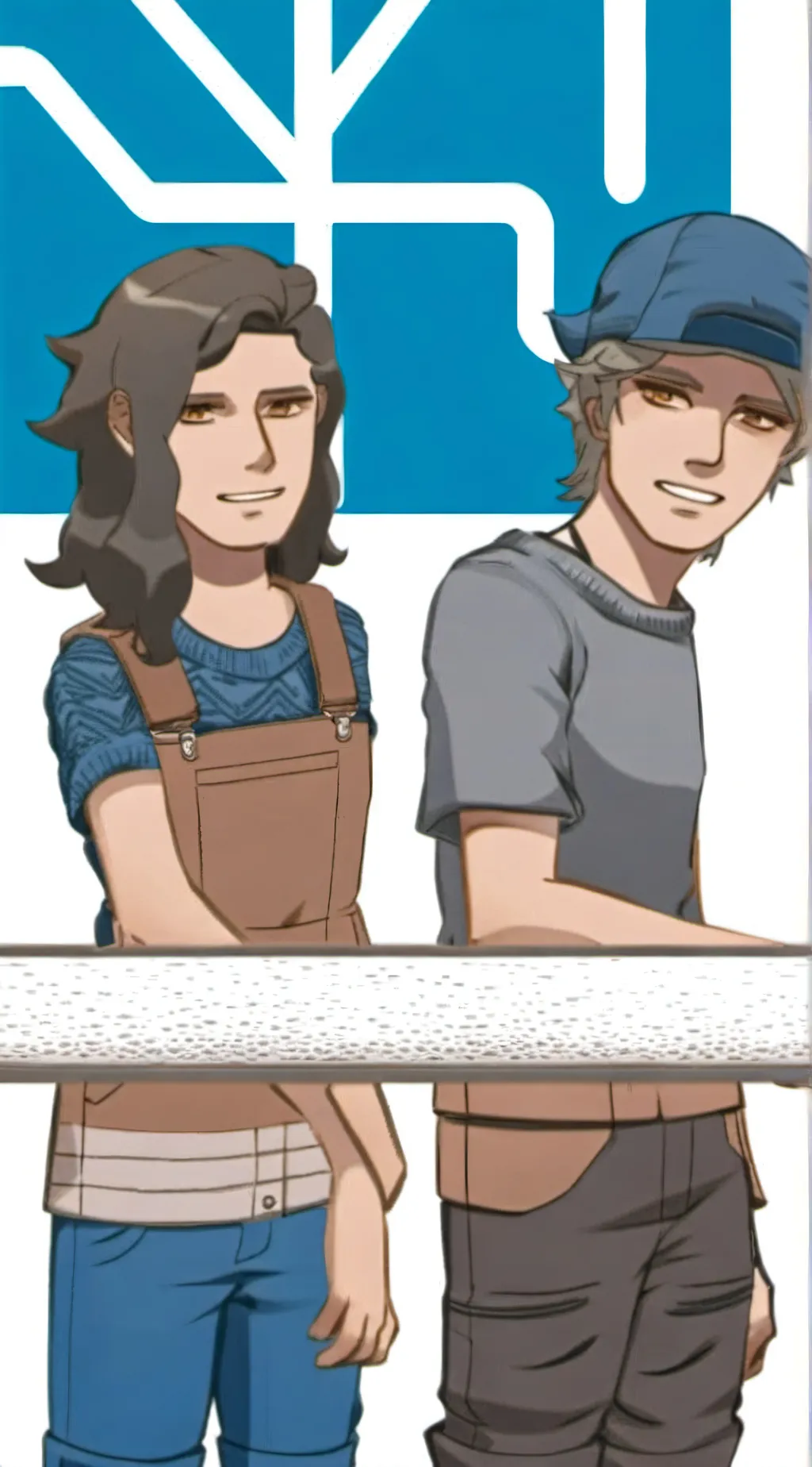 ai character:  Bo and Vincent background