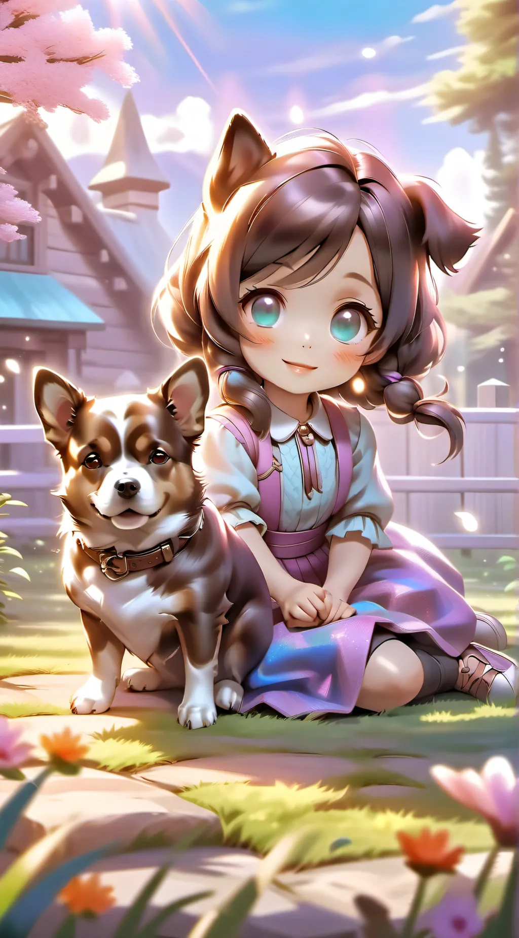 ai character: Mia background