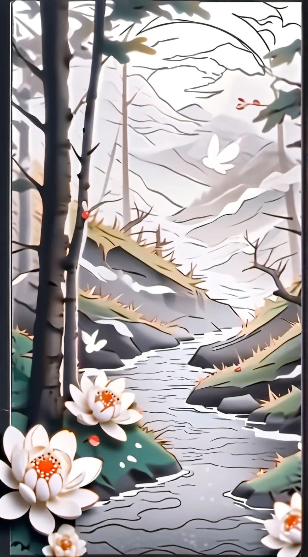 ai character: demon slayer!:3 background