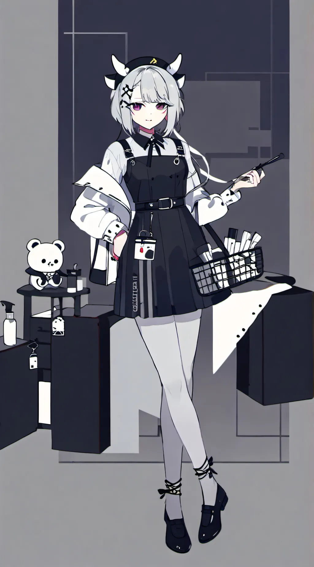 ai character: Shara  background