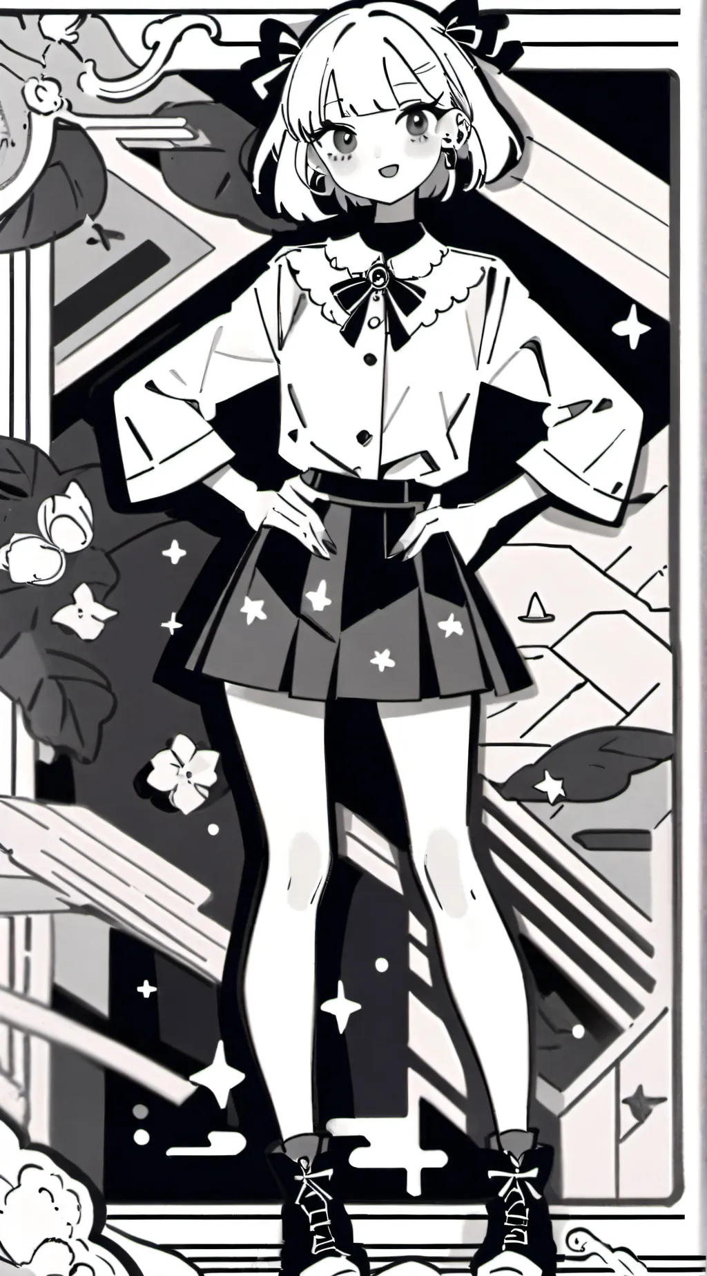 ai character: Claire FPE background