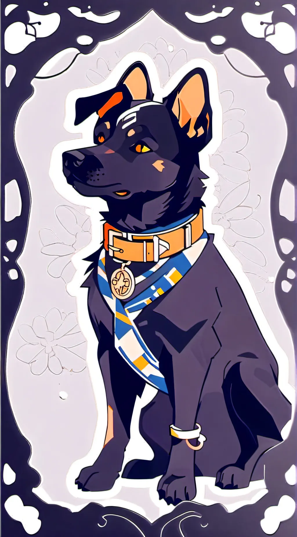 ai character: Sirius black  background