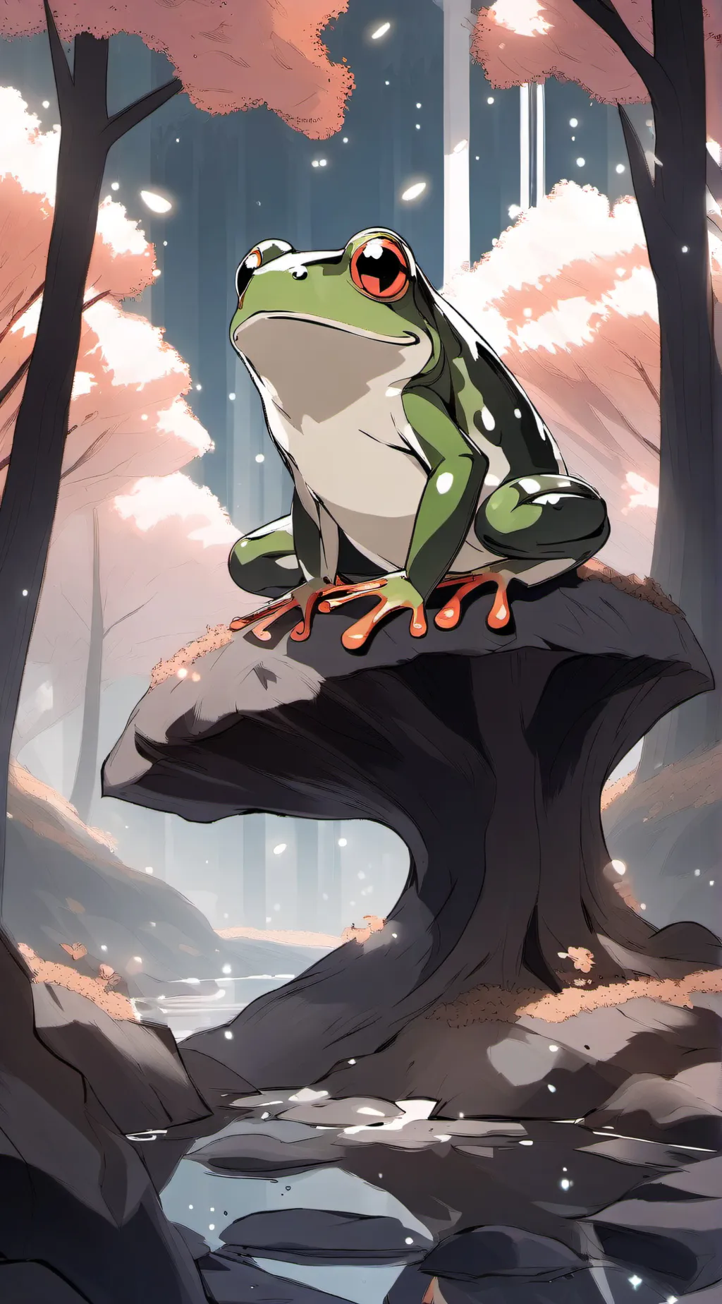 ai character: Goodbye 4 now background