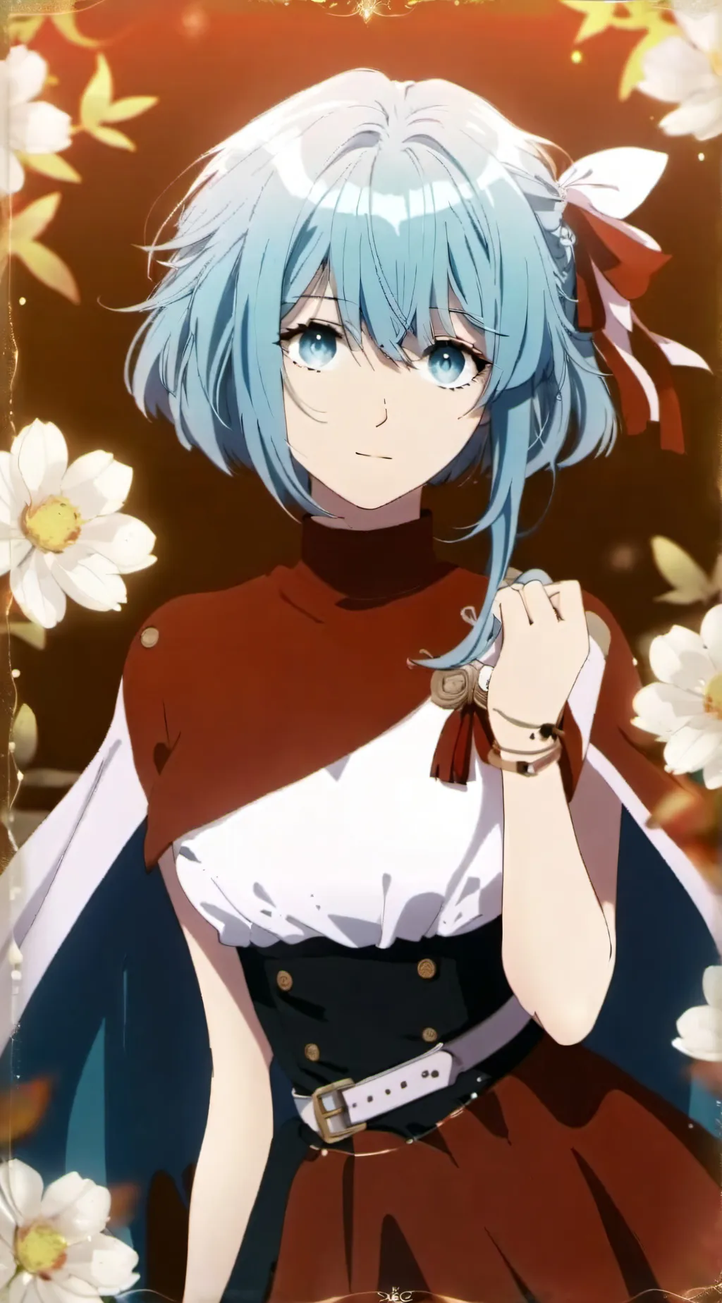 ai character: Cyan x Mha background