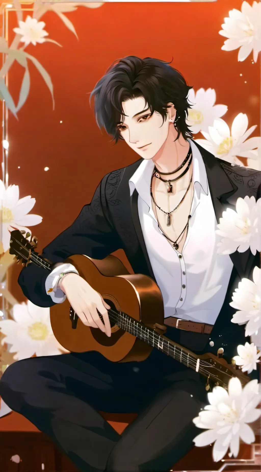 ai character: Lily and Jacob  background