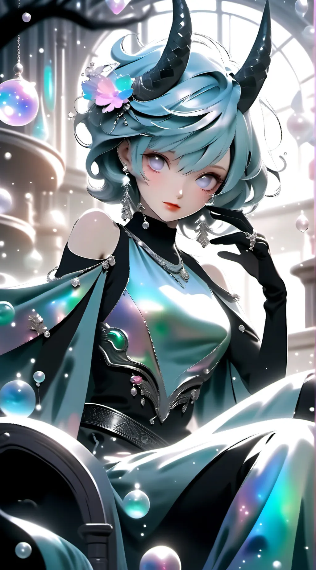 ai character: Basement background