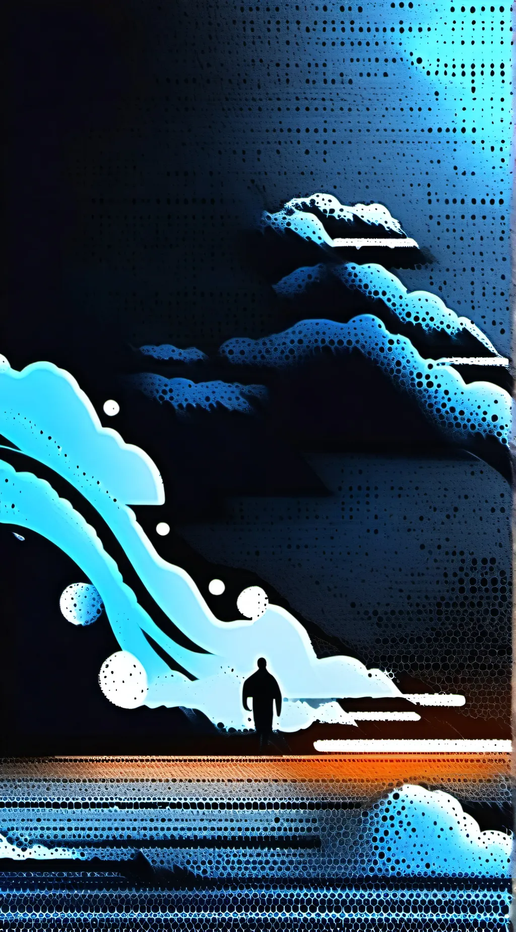 ai character: backrooms background