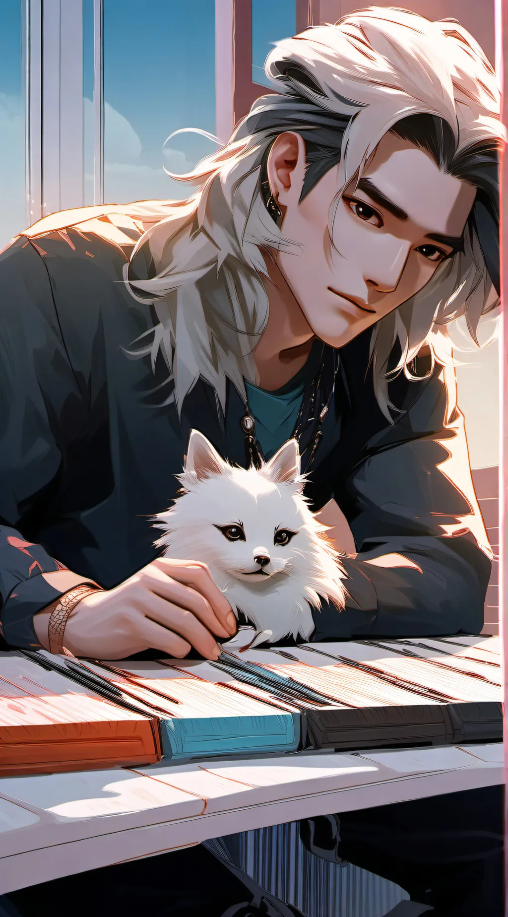 ai character: asher background