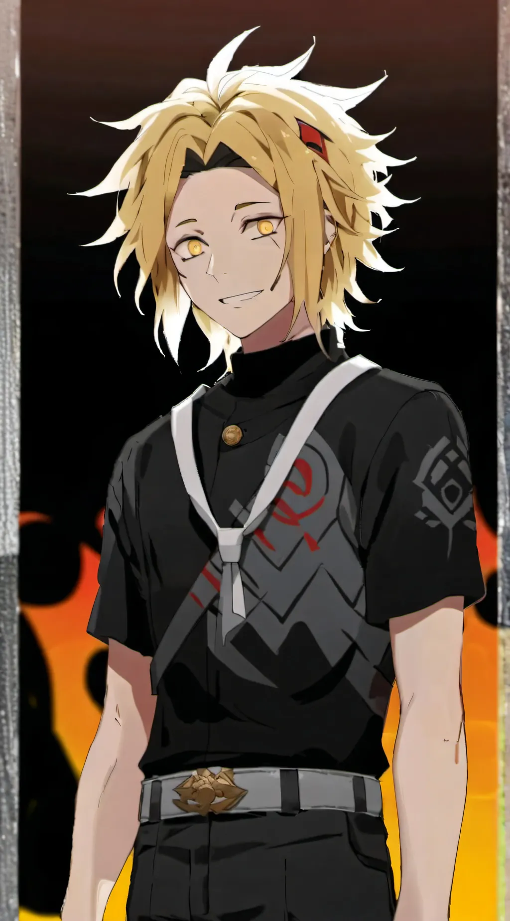 ai character: denki  background