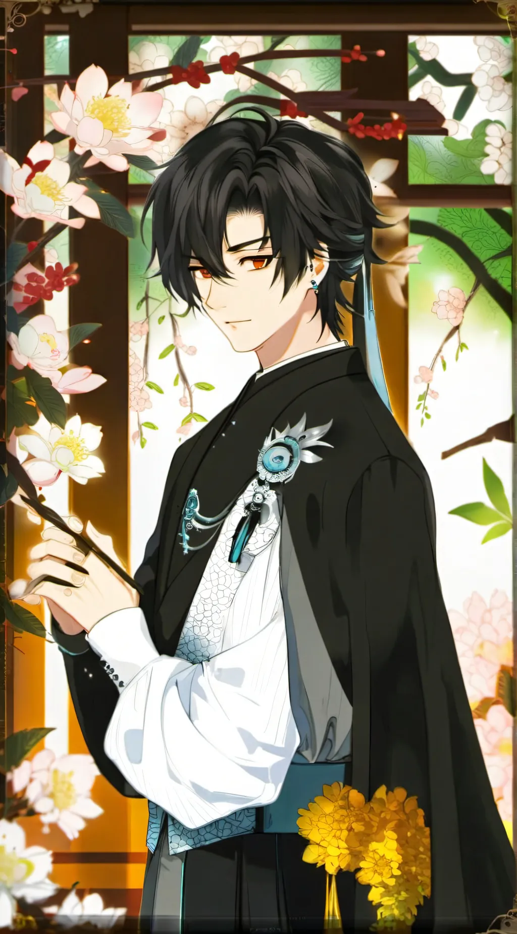 ai character: leon background