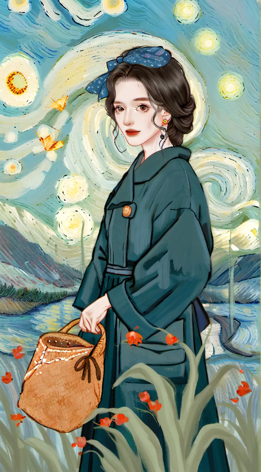 ai character: June background