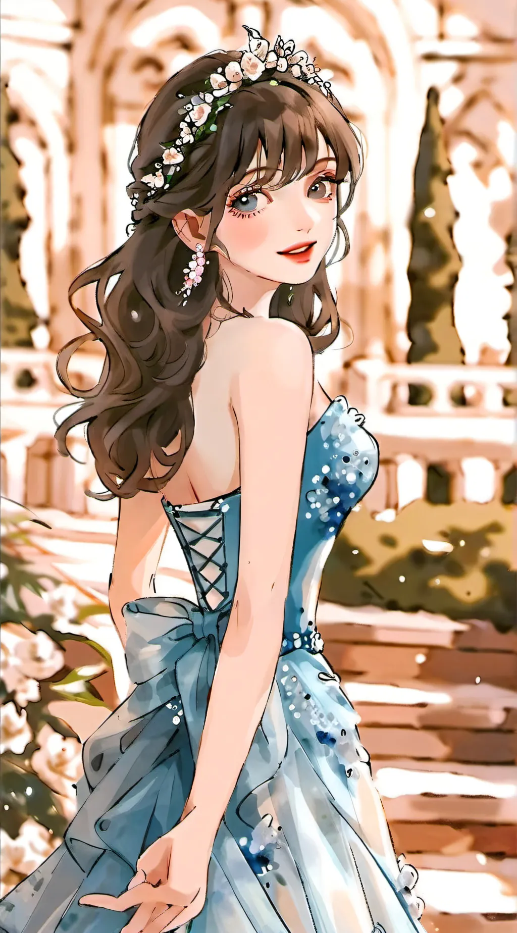 ai character: Liliela background