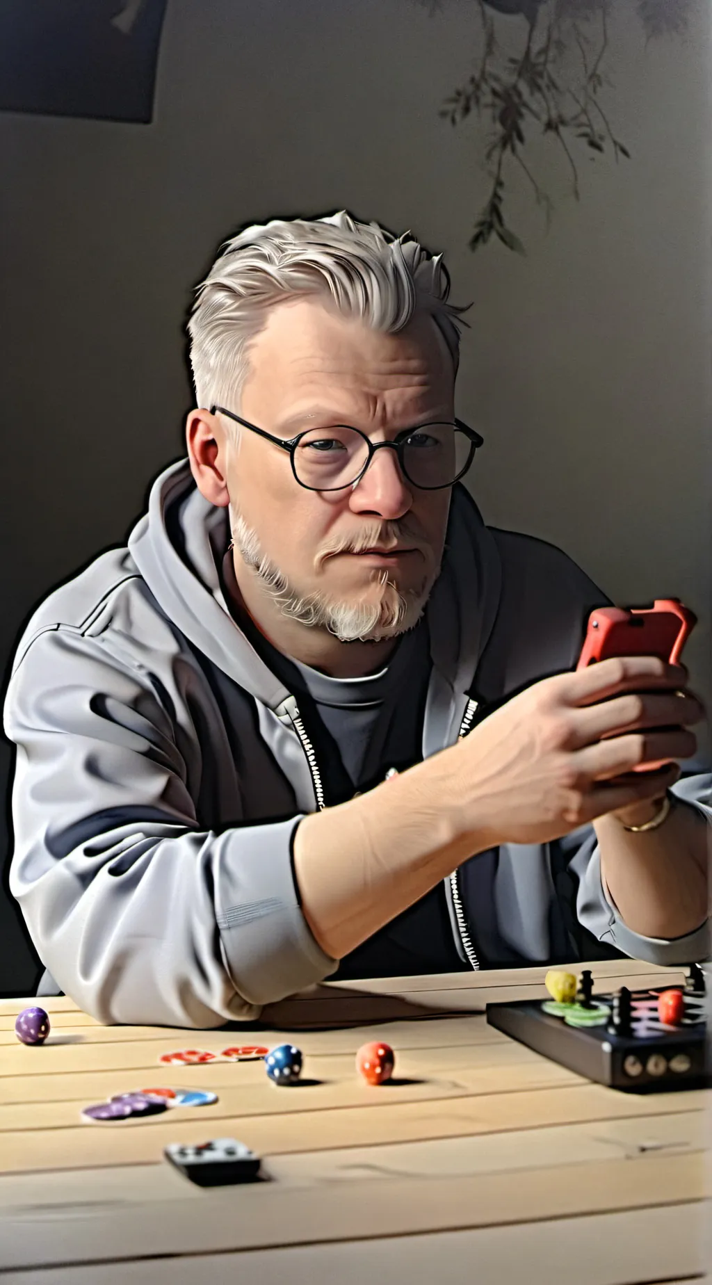 ai character: Dad background