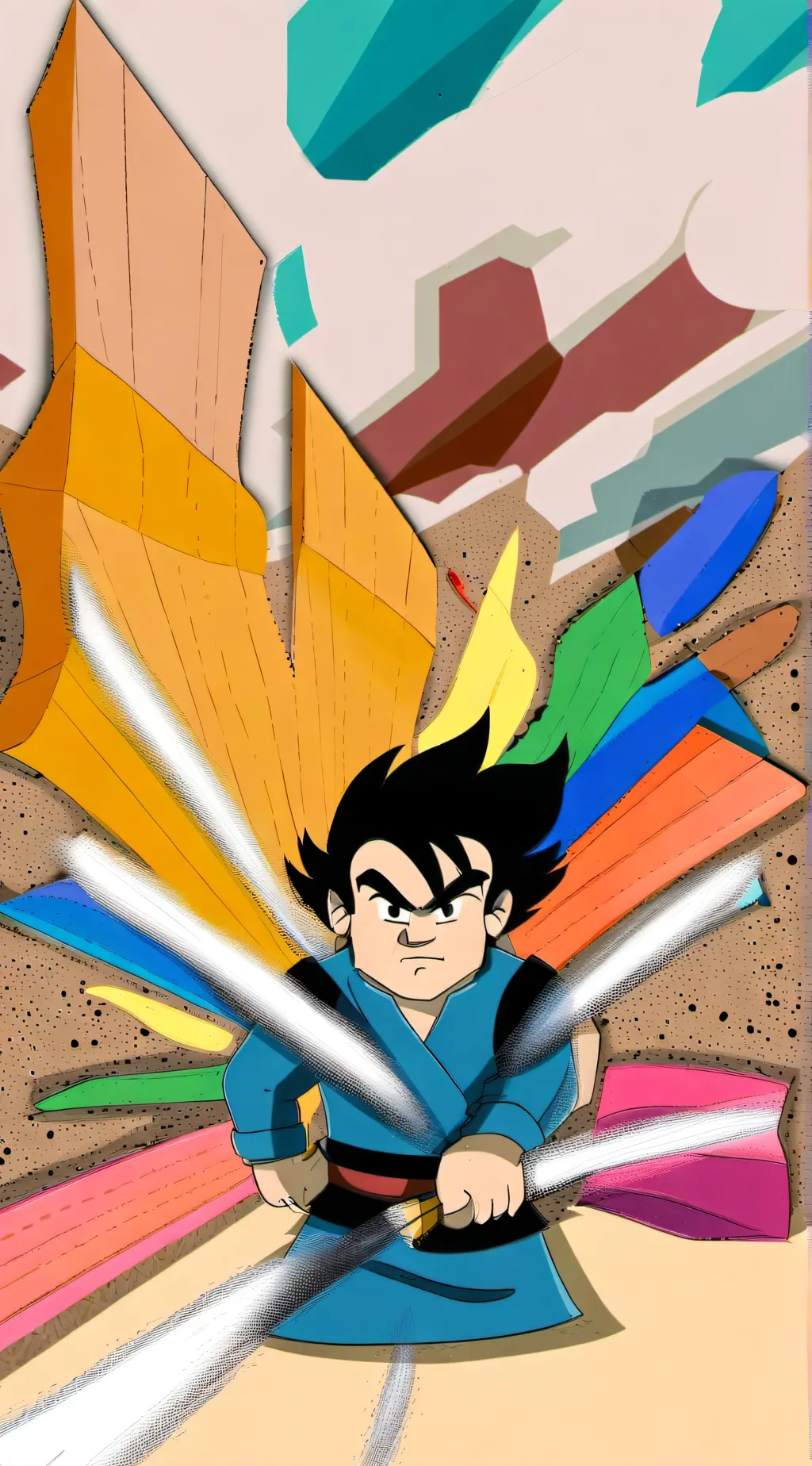 ai character: Marine ford arc background