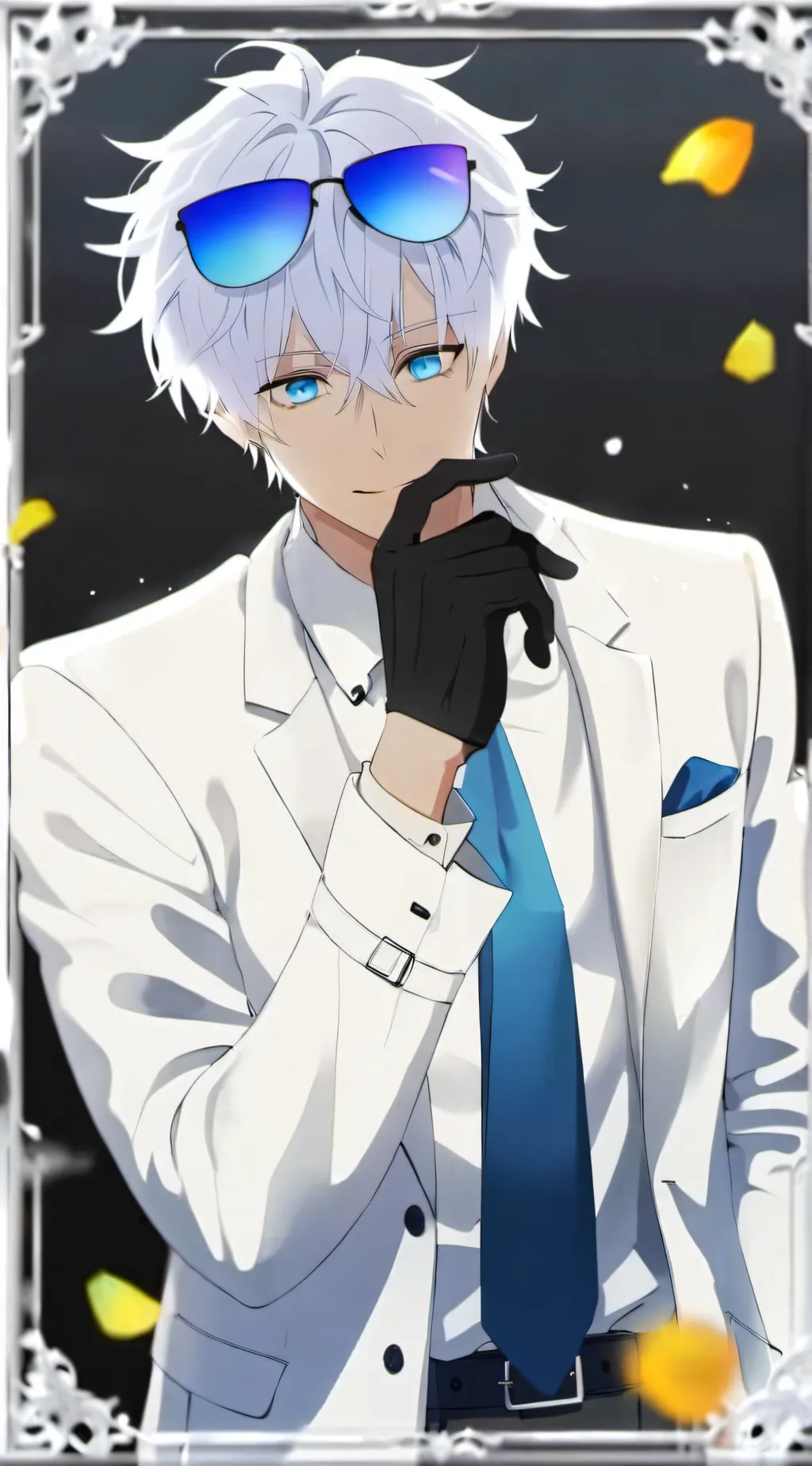 ai character: Gojo Satoru background