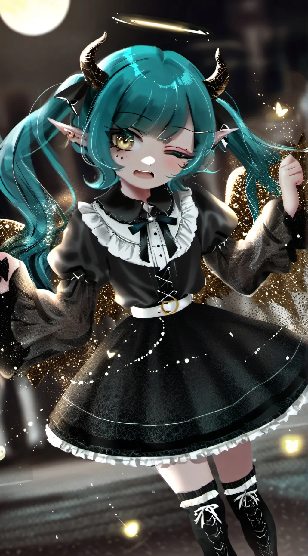 ai character: Melody background