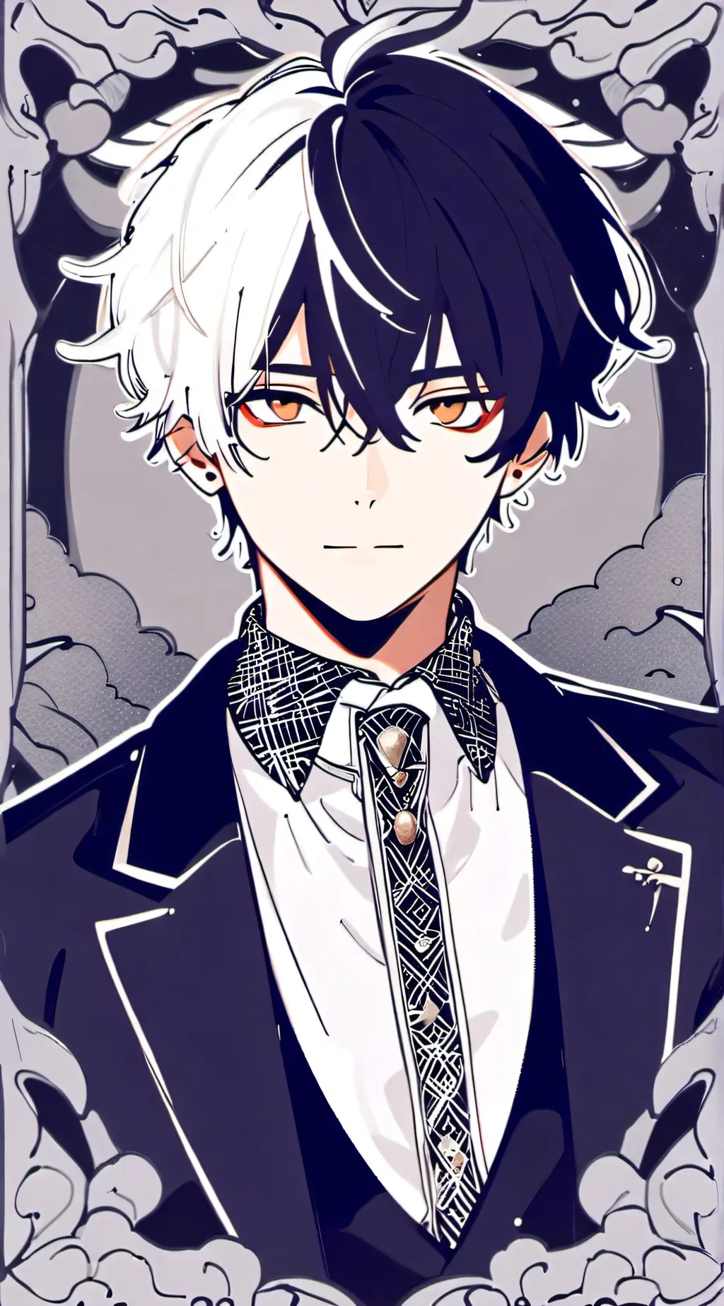 ai character: ❕❔WINTER❕❔ background