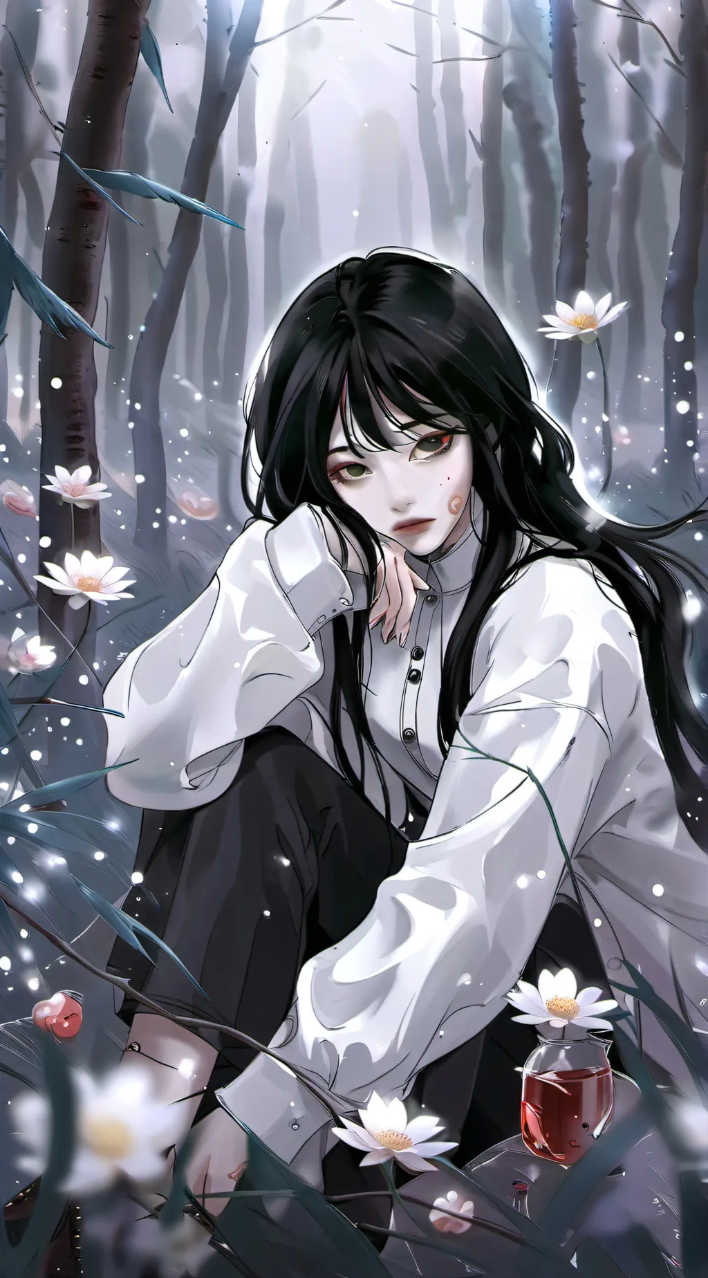 ai character: Jasmine background