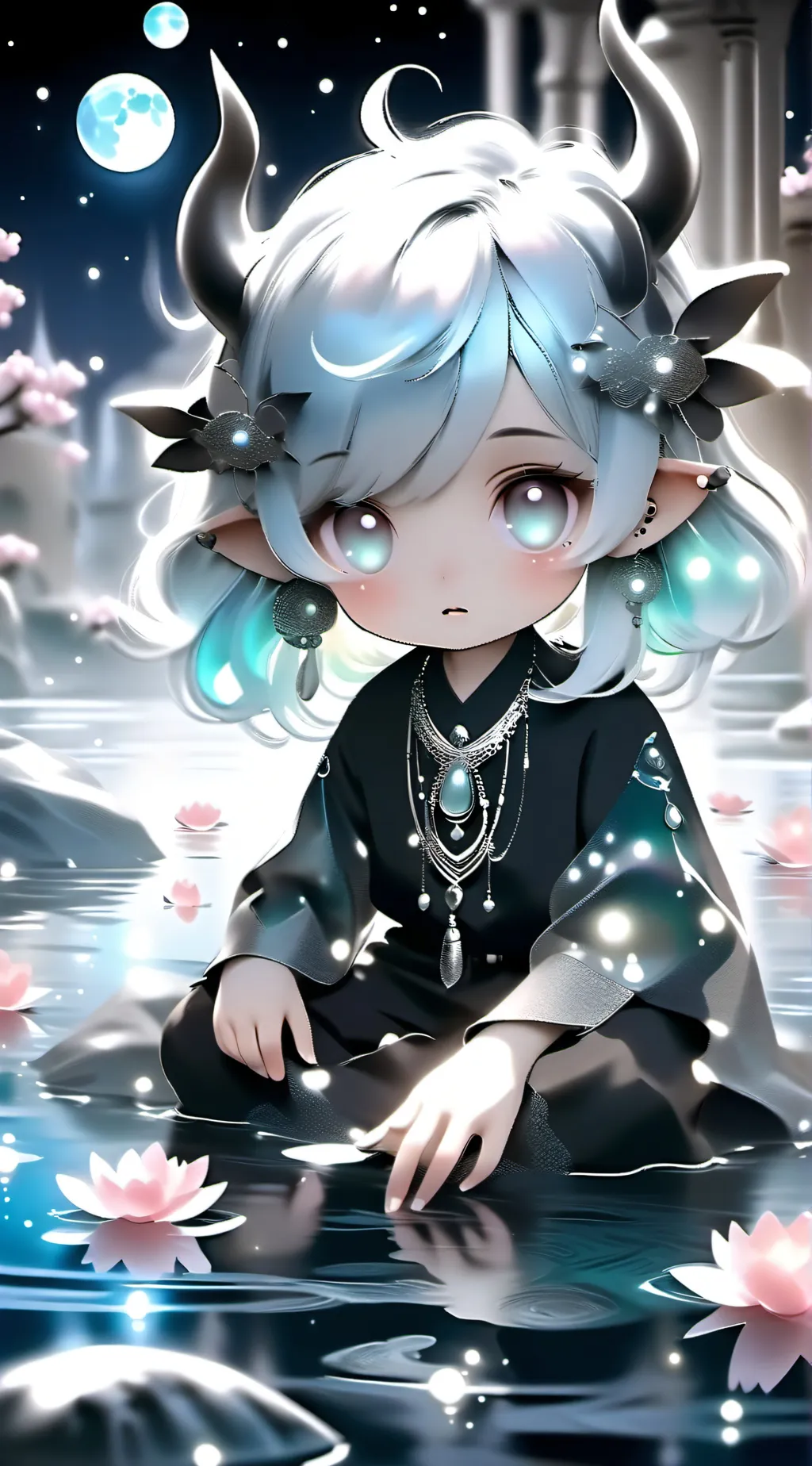 ai character: Leah background