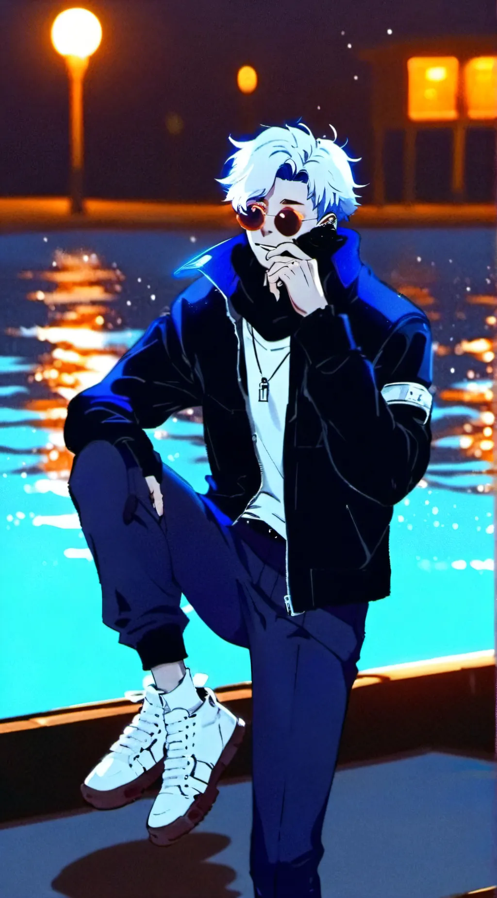 ai character: DrBacon background