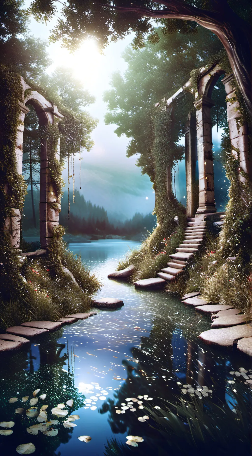 ai character: Harpy hare  background