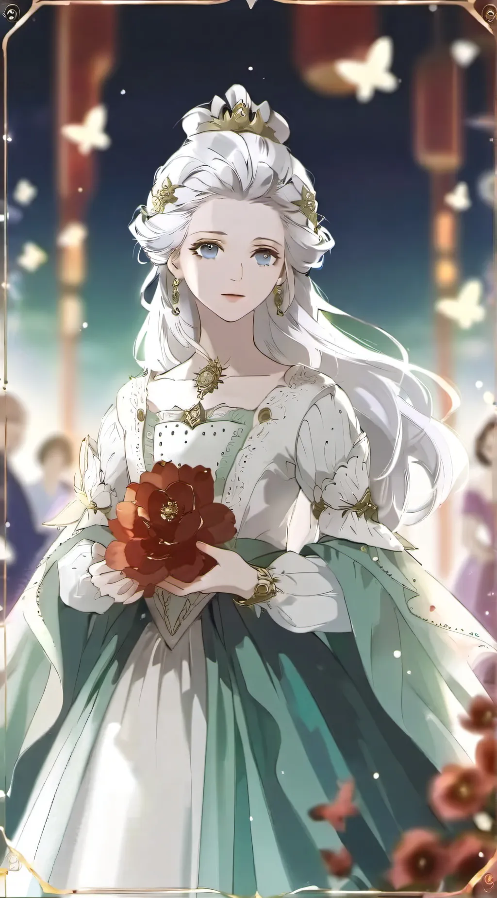 ai character: Lili moonlight  background