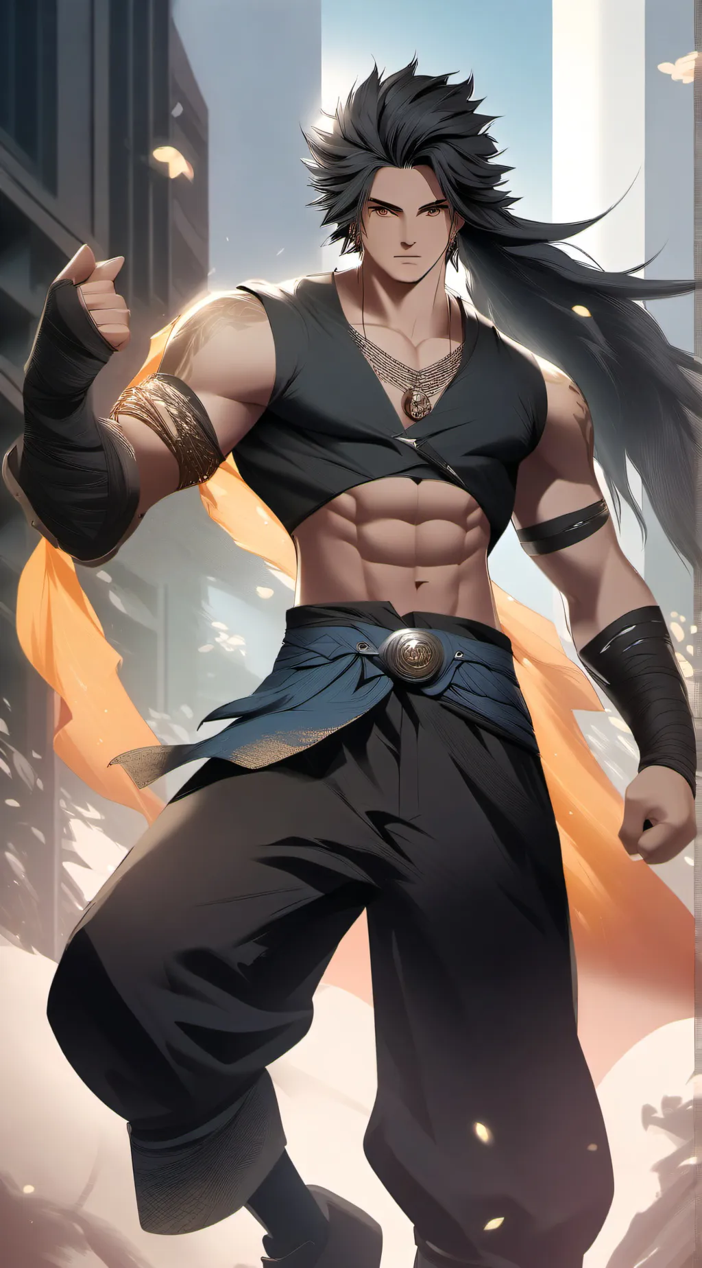 ai character: Ryder  background