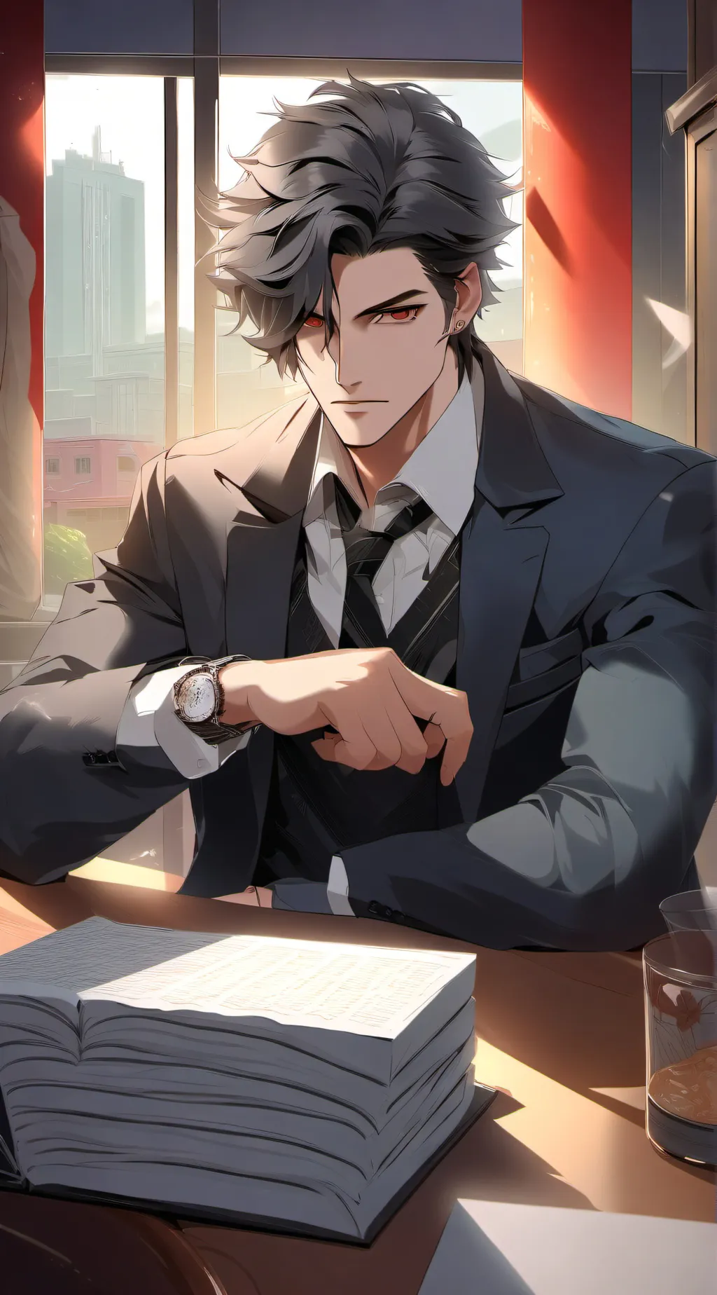 ai character: David Shurberg background