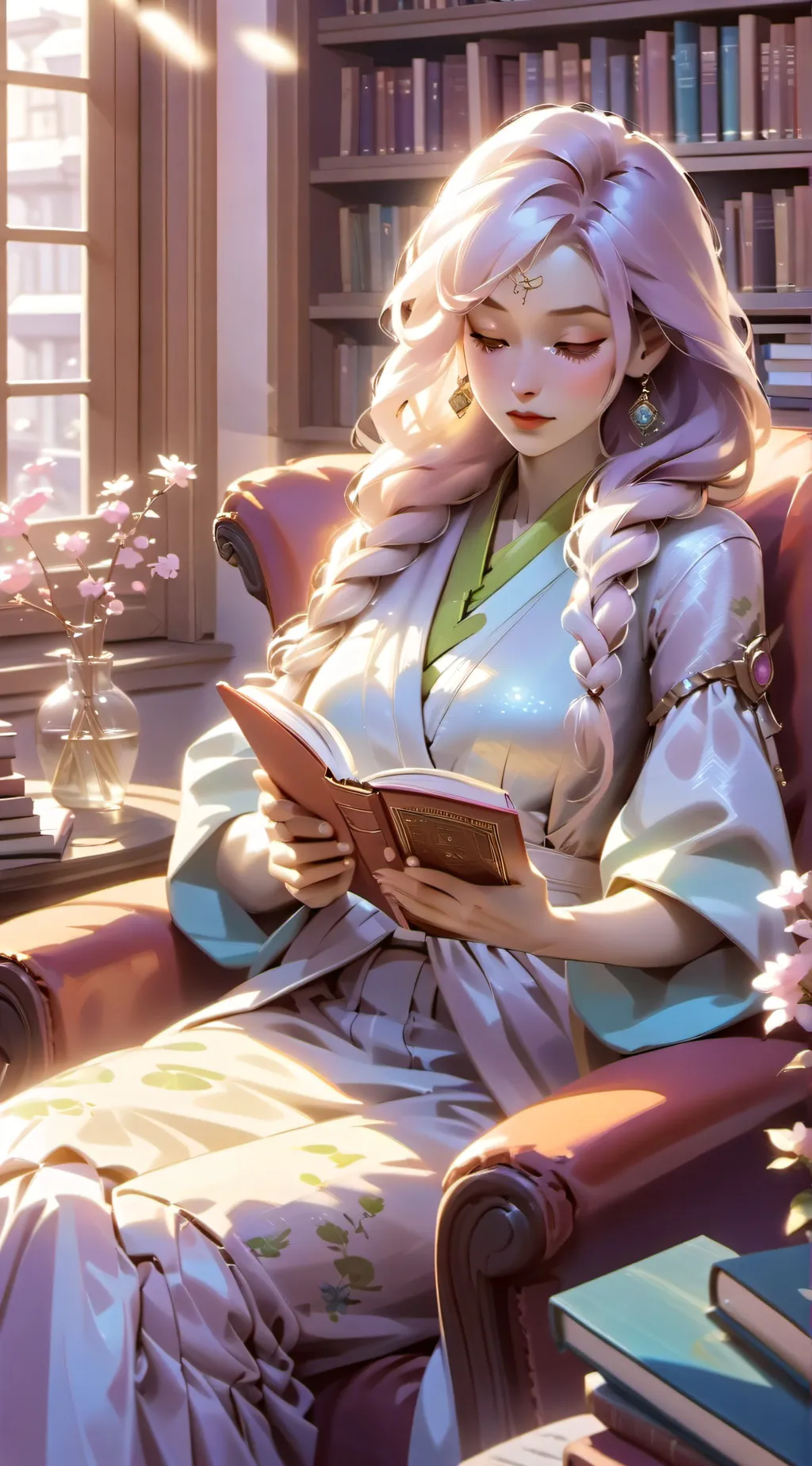 ai character: Rei background