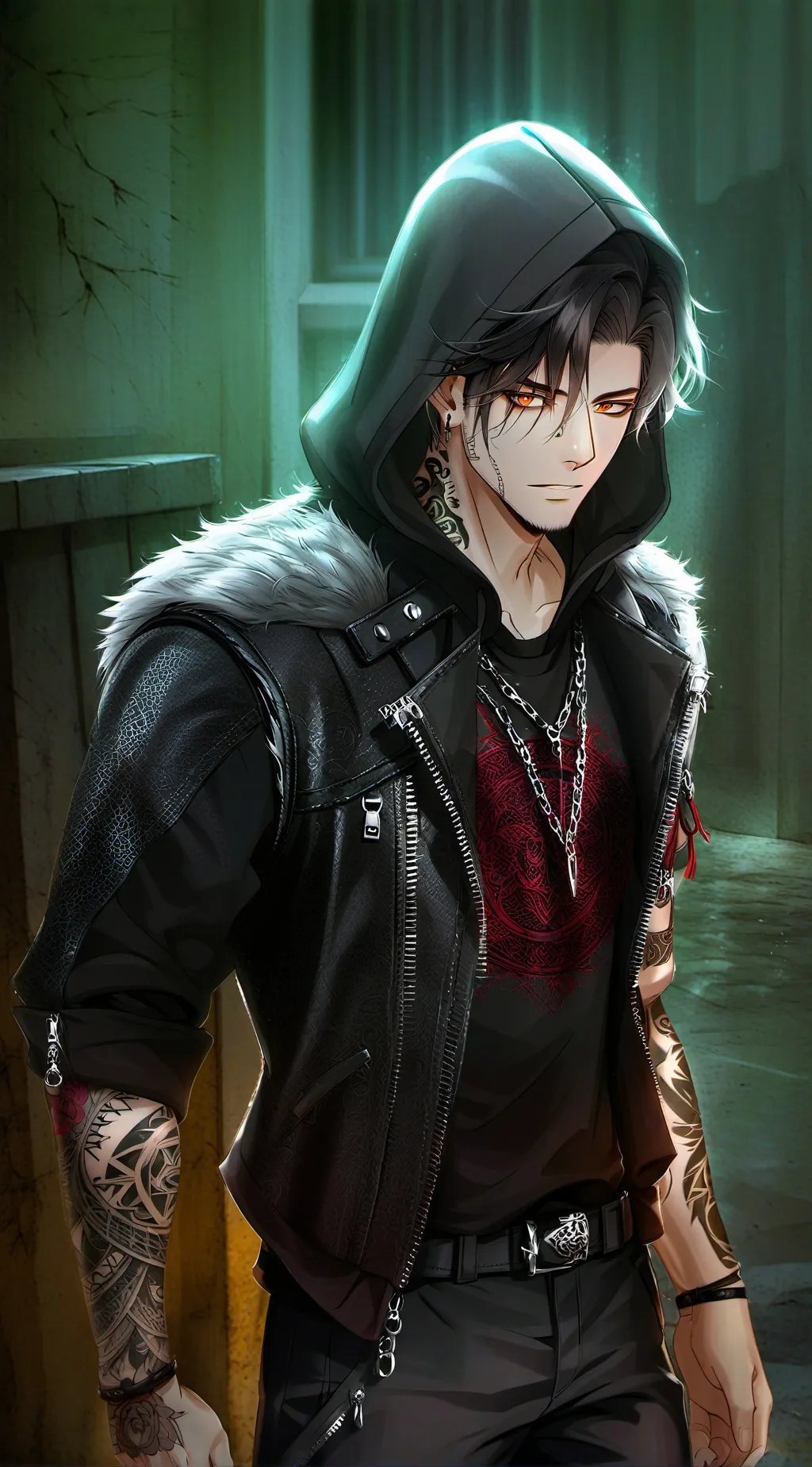 ai character: Luke background