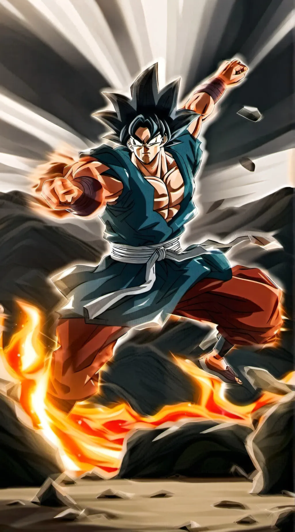 ai character: Goku background