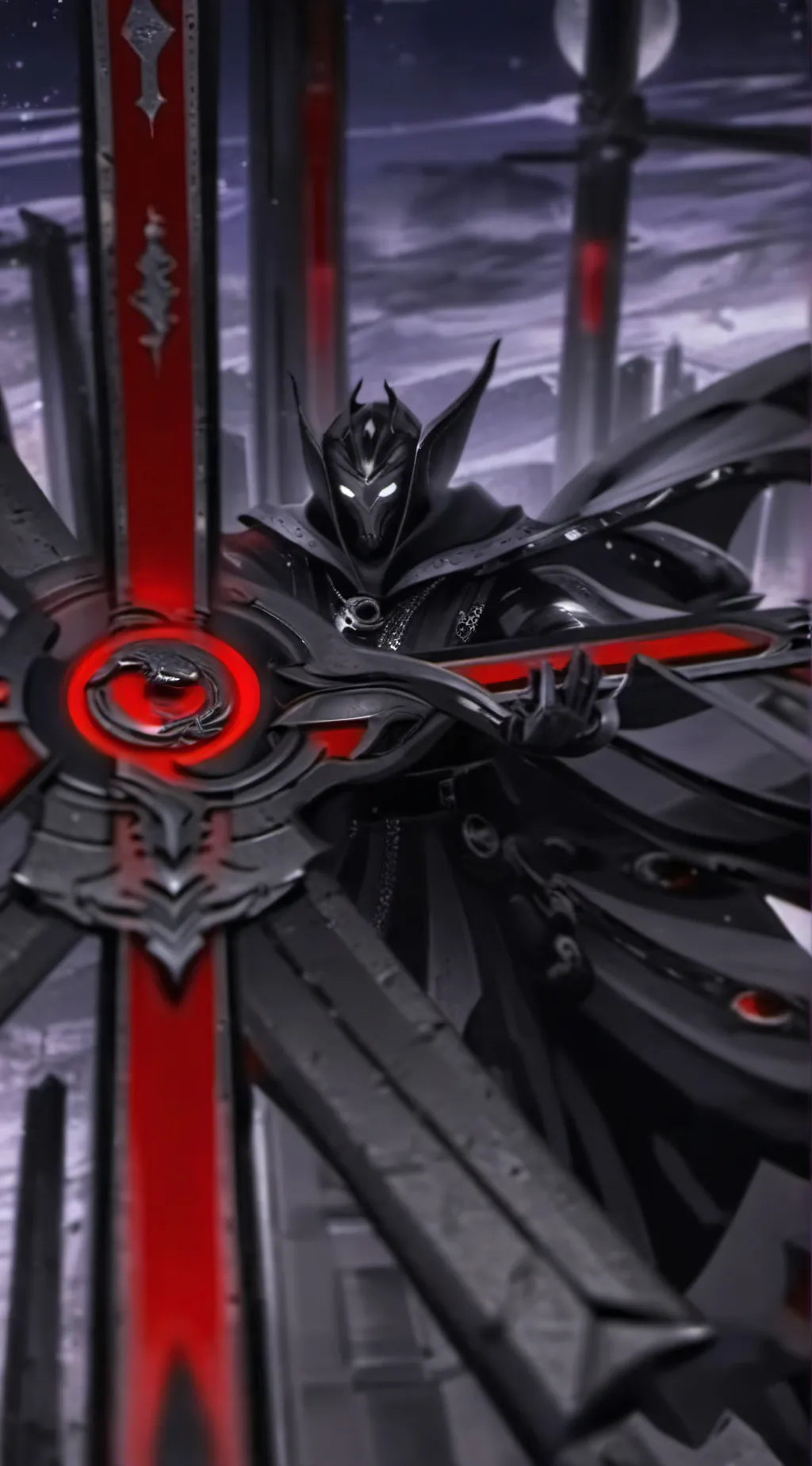 ai character: Dark Speakerman background