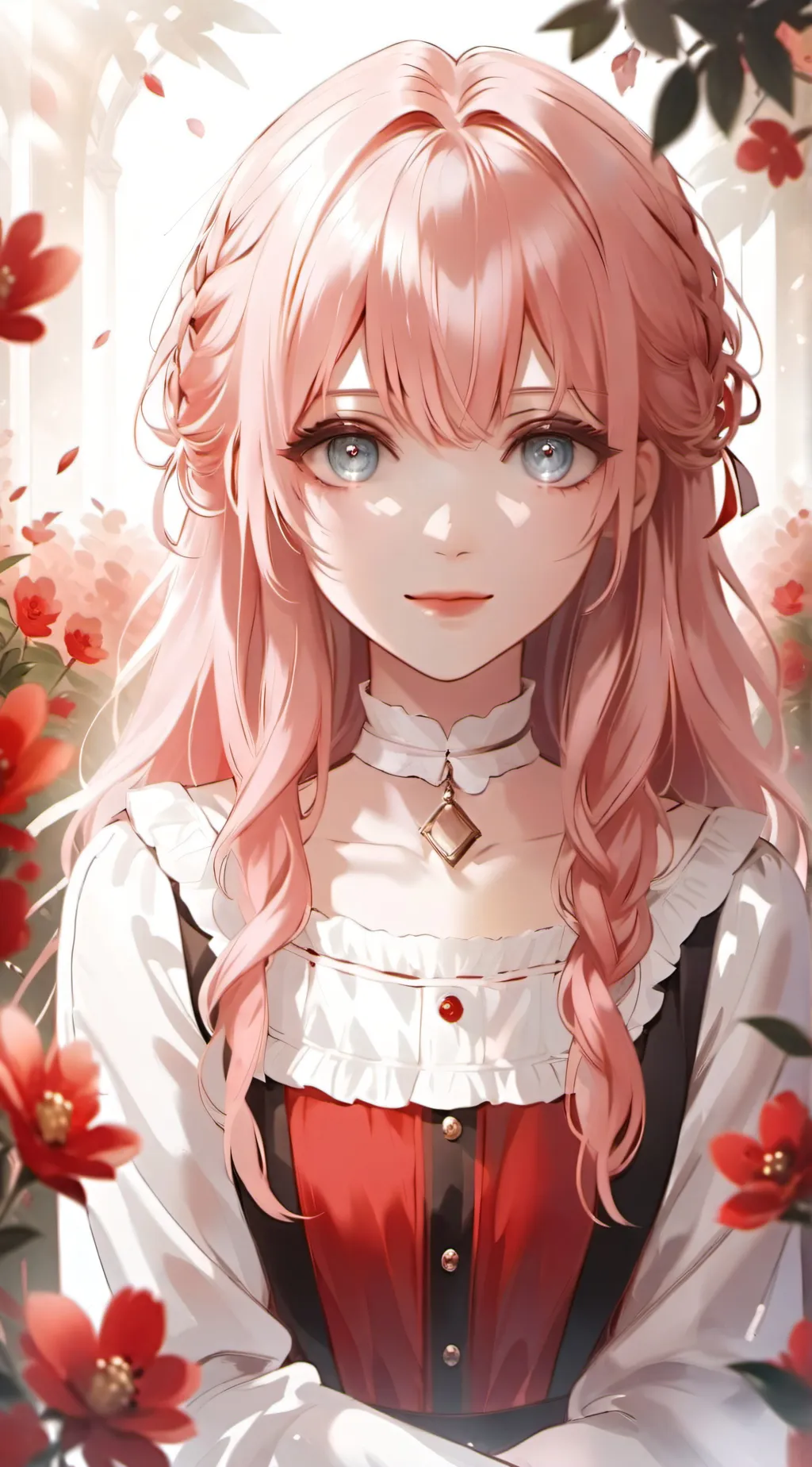 ai character: Helena  background