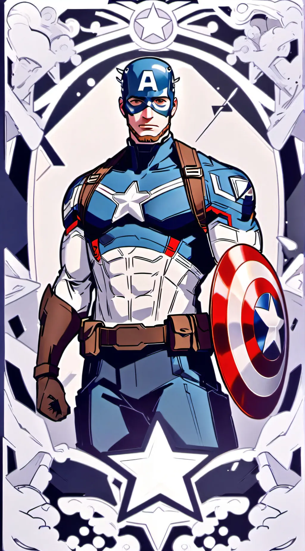 ai character: Steve background