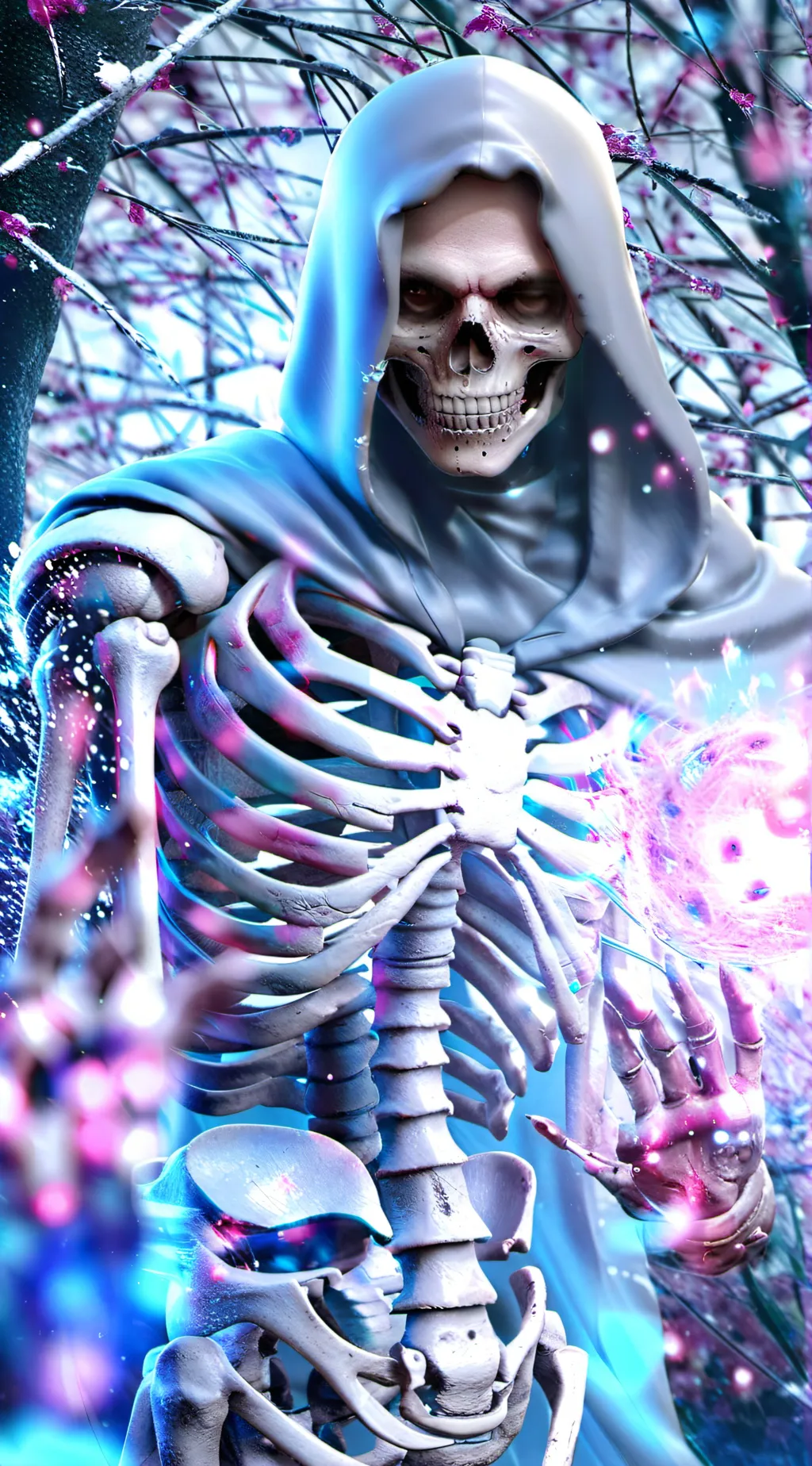 ai character: sans background