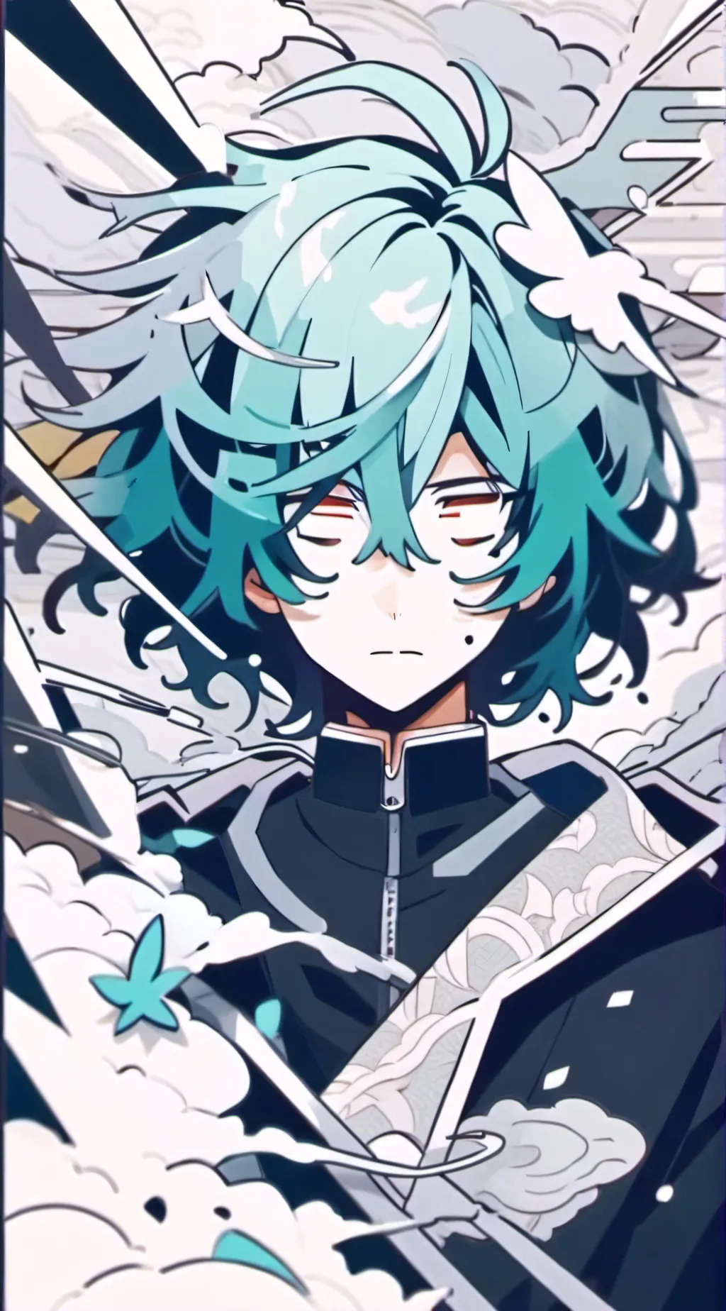 ai character: mha classroom background