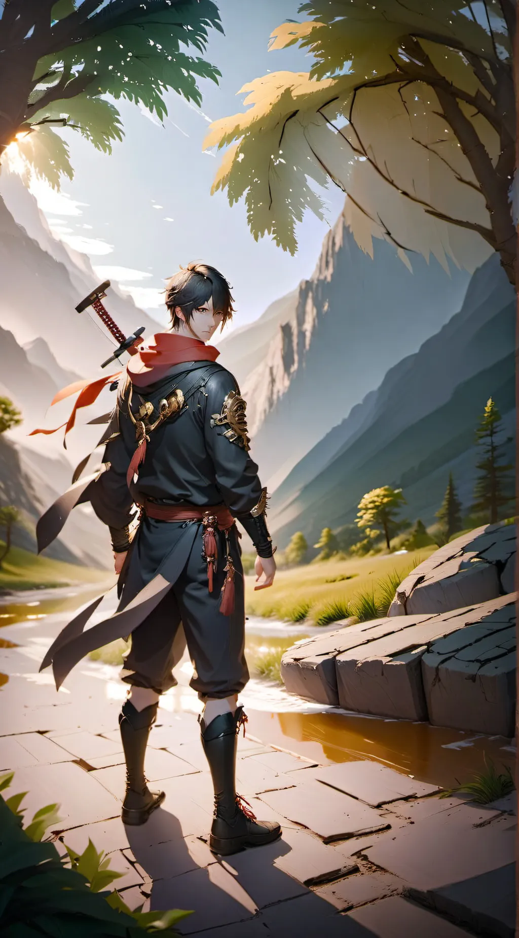 ai character: perv giyu  background