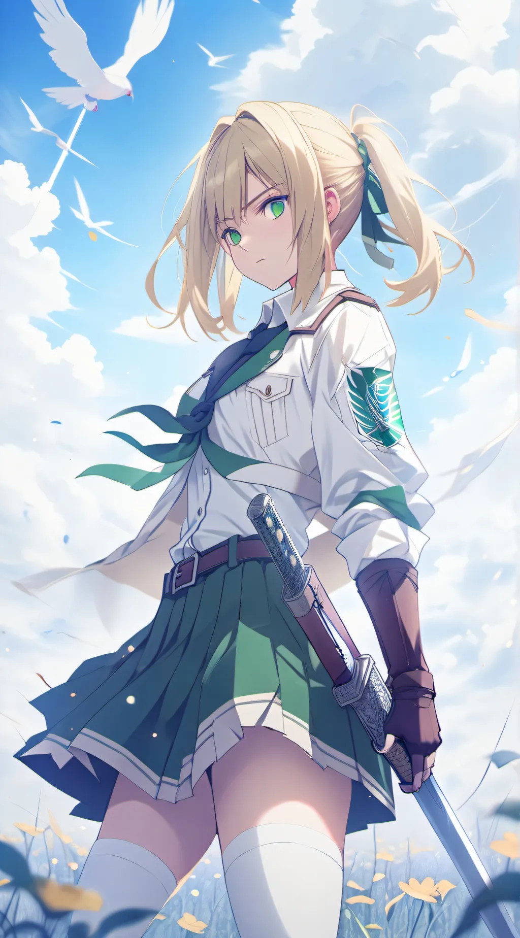 ai character: aot background