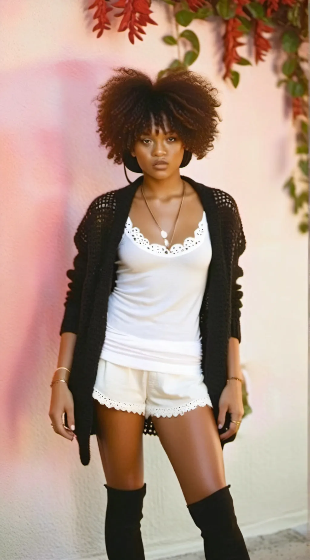 ai character: leila (viral) background