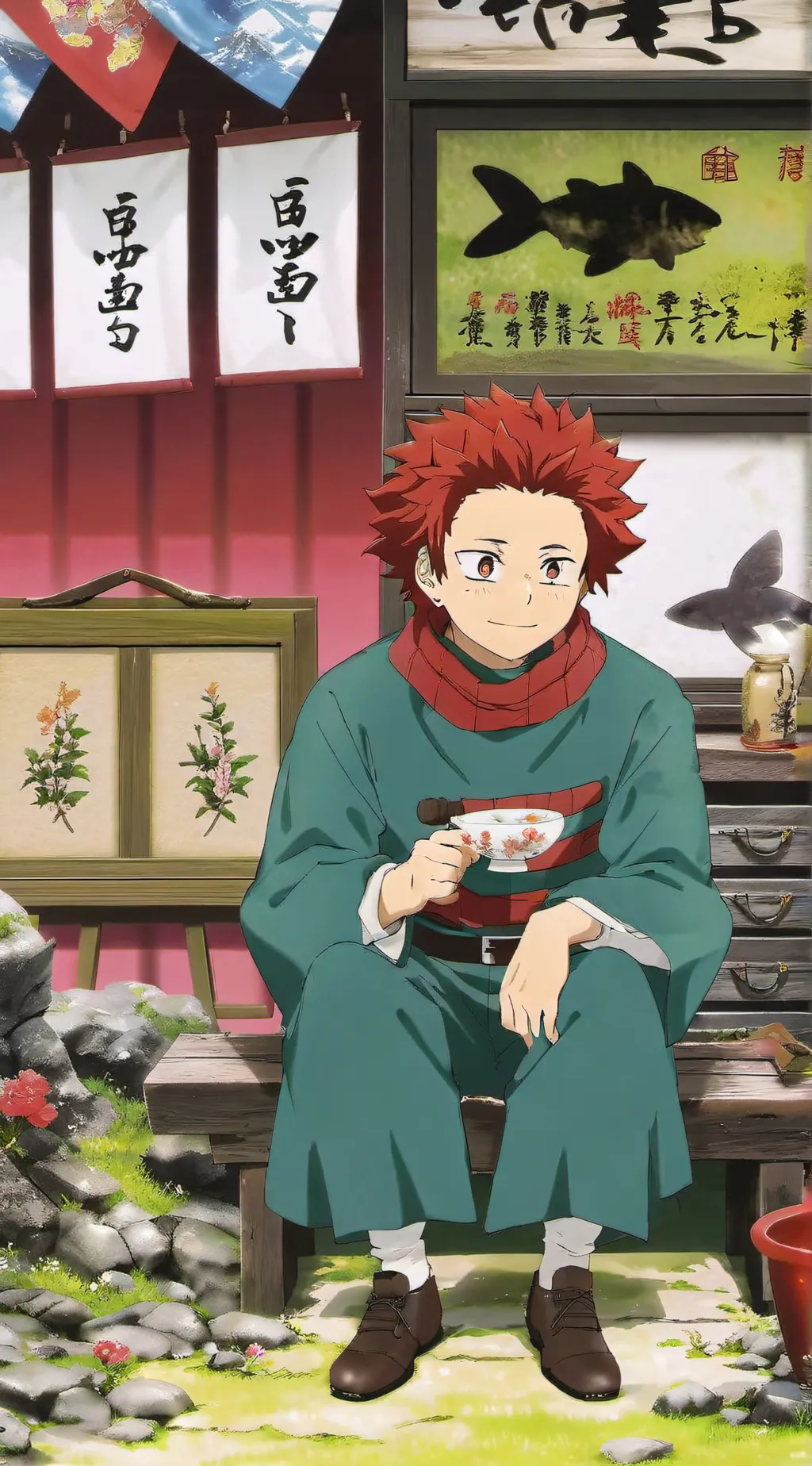 ai character: MHA background