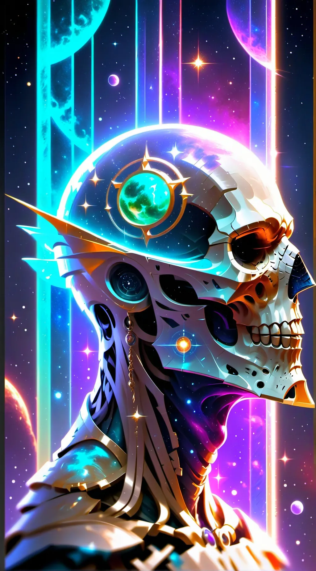 ai character: the one chosen background