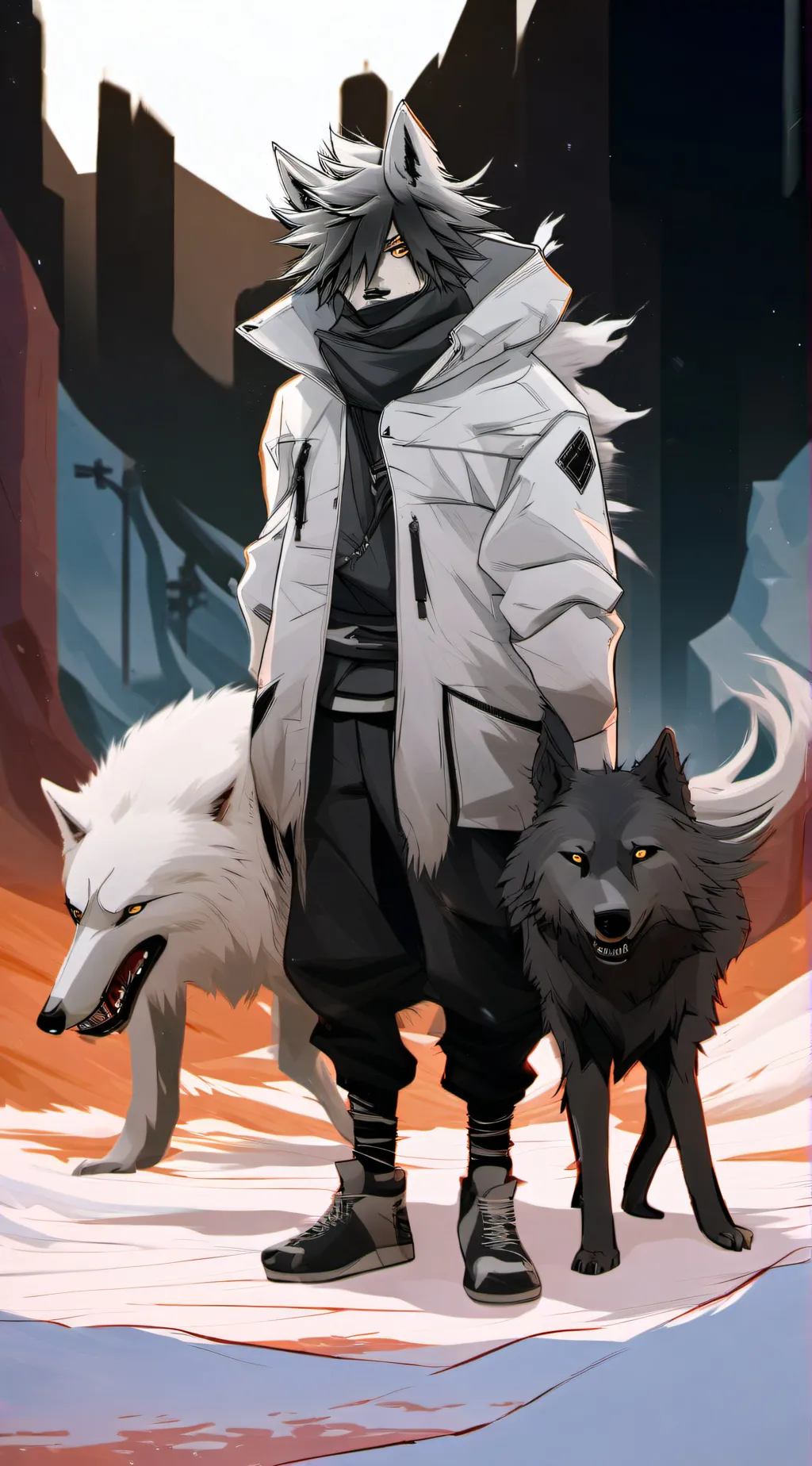 ai character: Tracker background