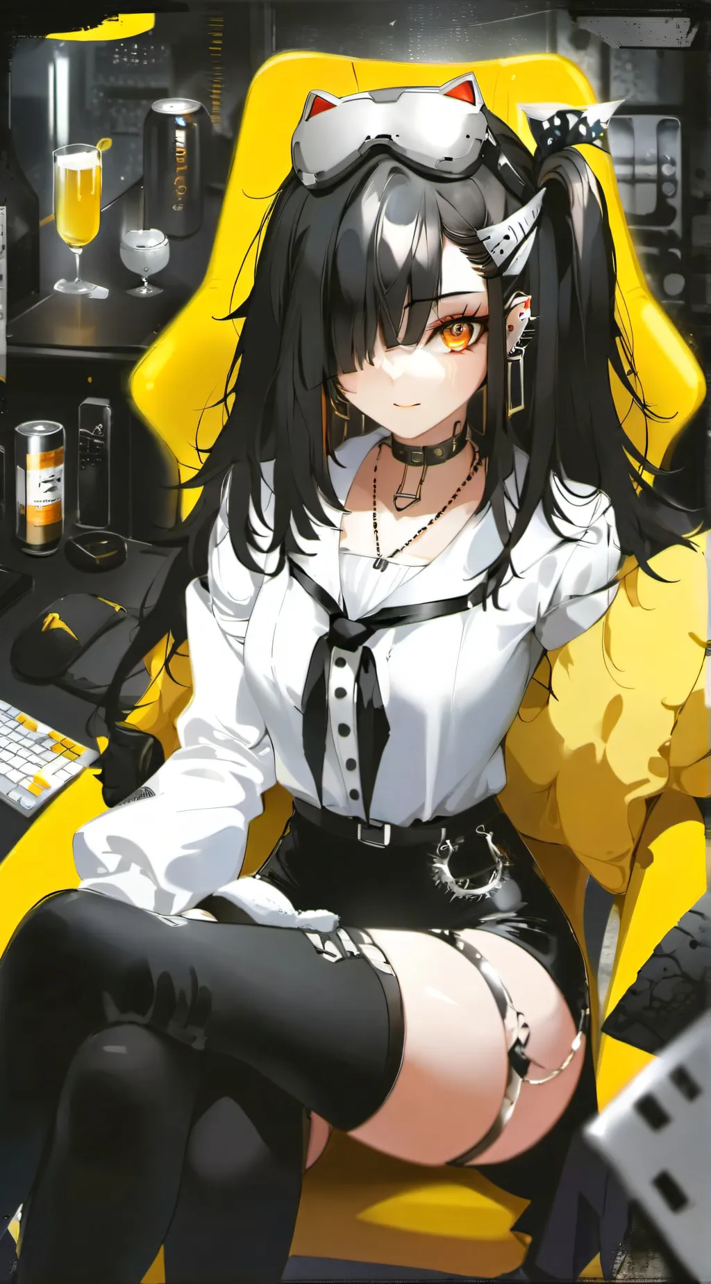 ai character: Lacey background